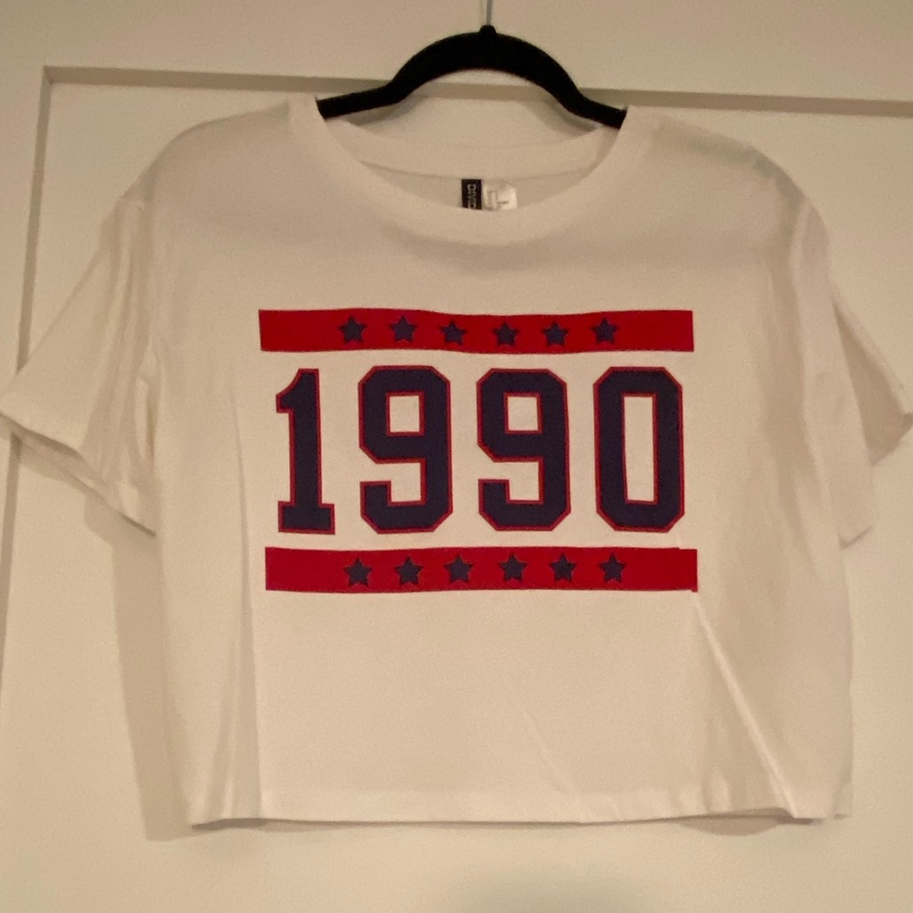 1990 H&M Crop T-Shirt